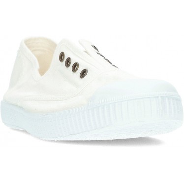 SNEAKERS VICTORIA 106623 TOILE ANGLAISE BLANCO