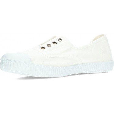 SNEAKERS VICTORIA 106623 TOILE ANGLAISE BLANCO