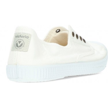 SNEAKERS VICTORIA 106623 TOILE ANGLAISE BLANCO