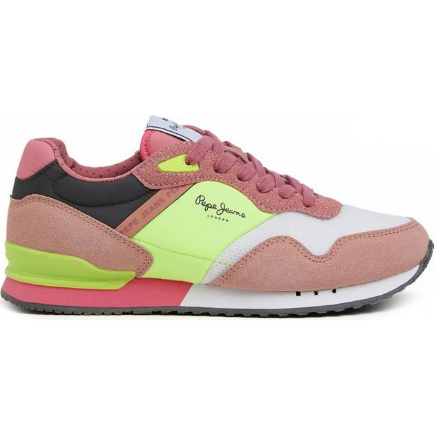 SNEAKERS PEPE JEANS LONDON MAD PLS31464 LIME_GREEN SNEAKERS PEPE JEANS LONDON MAD PLS31464 LIME_GREEN