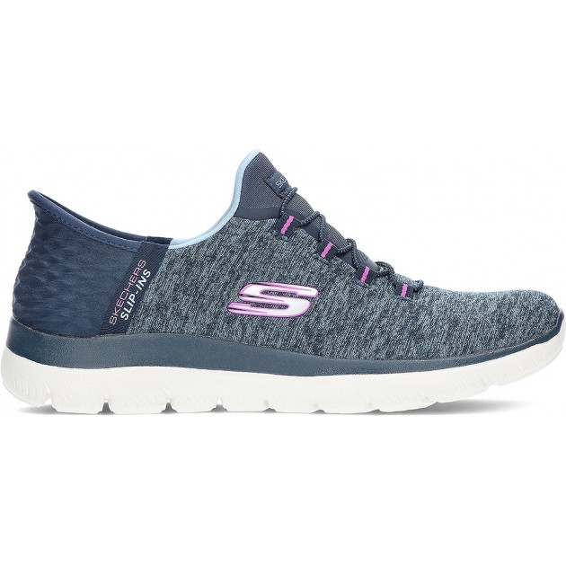SPORTS SKECHERS SLIP-INS 149937 NAVY_PURPLE SPORTS SKECHERS SLIP-INS 149937 NAVY_PURPLE