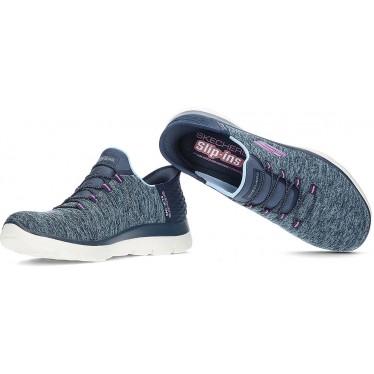 SPORTS SKECHERS SLIP-INS 149937 NAVY_PURPLE