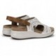 SANDALE FLUCHOS TIBET F1481 BLANCO