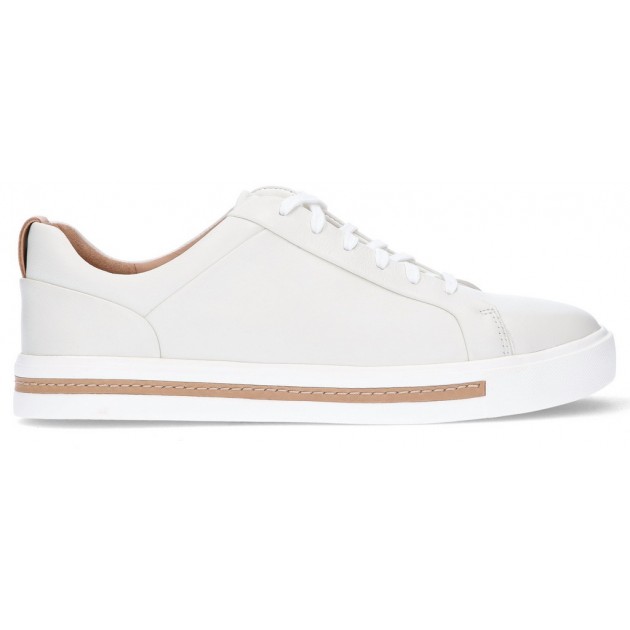 CLARKS CHAUSSURES UN MAUI LACE W LARGEUR NORMALE BLANCO CLARKS CHAUSSURES UN MAUI LACE W LARGEUR NORMALE BLANCO