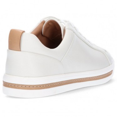 CLARKS CHAUSSURES UN MAUI LACE W LARGEUR NORMALE BLANCO