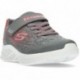 SKECHERS 403920 BASKETS MICROSPEC II GREY_RED