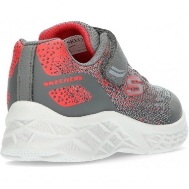 SKECHERS 403920 BASKETS MICROSPEC II GREY_RED