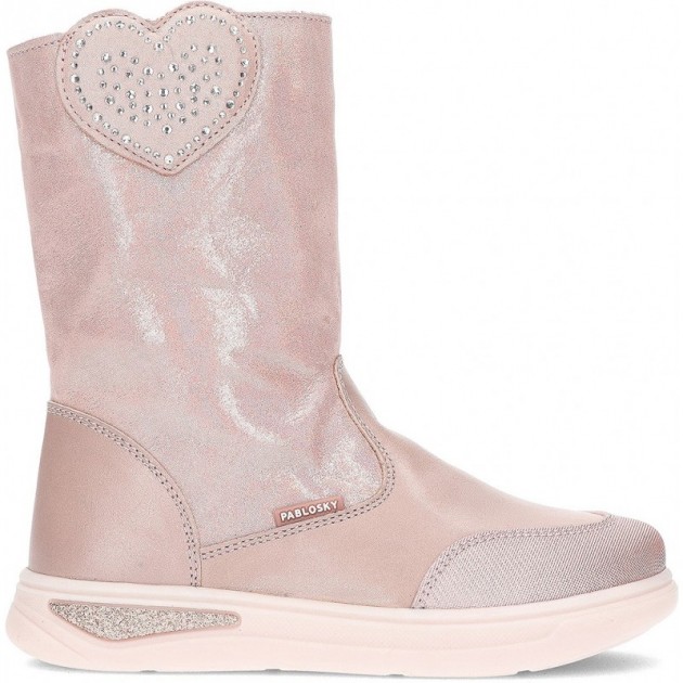 BOTTES PABLOSKY KERMIT PÂLE 020770 PINK