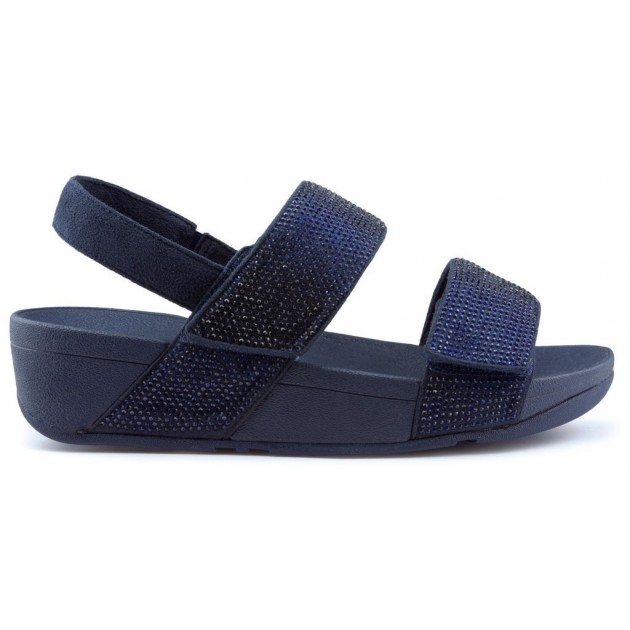 Sandales FITFLOP MINA CRYSTAL BACK STRAP NAVY Sandales FITFLOP MINA CRYSTAL BACK STRAP NAVY