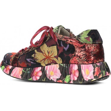 CHAUSSURES LAURA VITA NIKITO 04 FLORAL_GRANATE