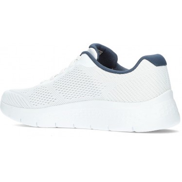 SKECHERS DE SPORT GO WALK FLEX 216486 WHITE_NAVY