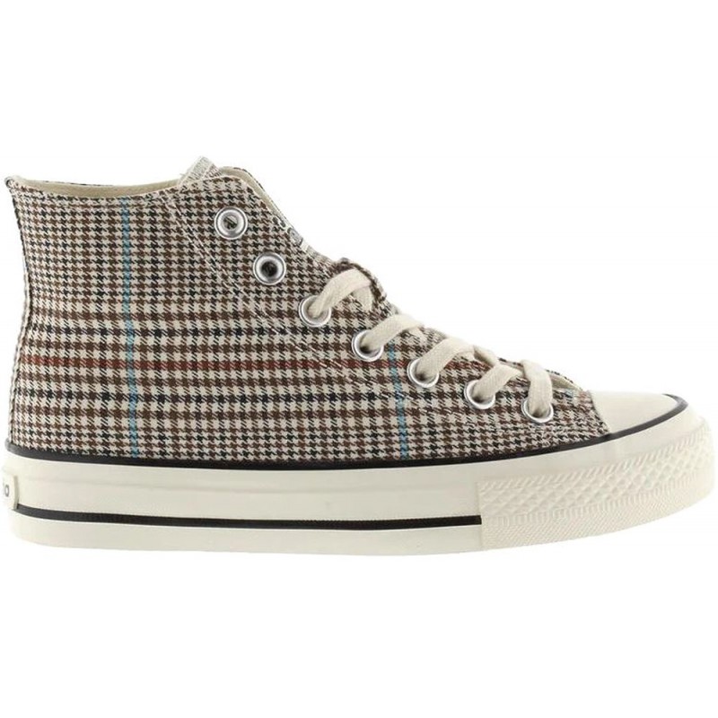 BOTIN VICTORIA 1057104 CHÈQUES TRIBU BRIGHT TAUPE