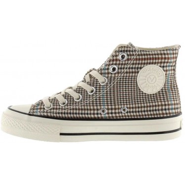 BOTIN VICTORIA 1057104 CHÈQUES TRIBU BRIGHT TAUPE