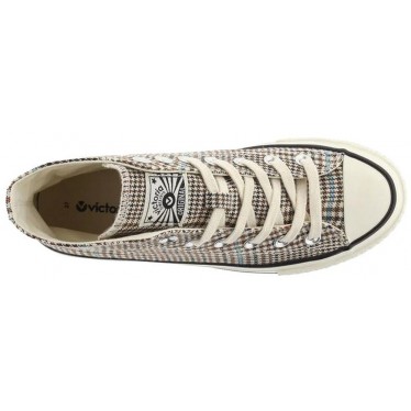 BOTIN VICTORIA 1057104 CHÈQUES TRIBU BRIGHT TAUPE