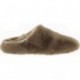 PANTOUFLES VICTORIA 1081101 CHEVEUX DOUX MARRON