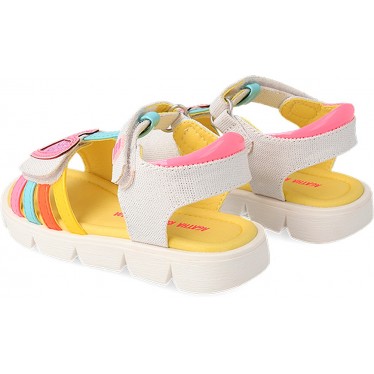 AGATHA RUIZ DE LA PRADA SANDALE CŒUR 232956 BLANCO