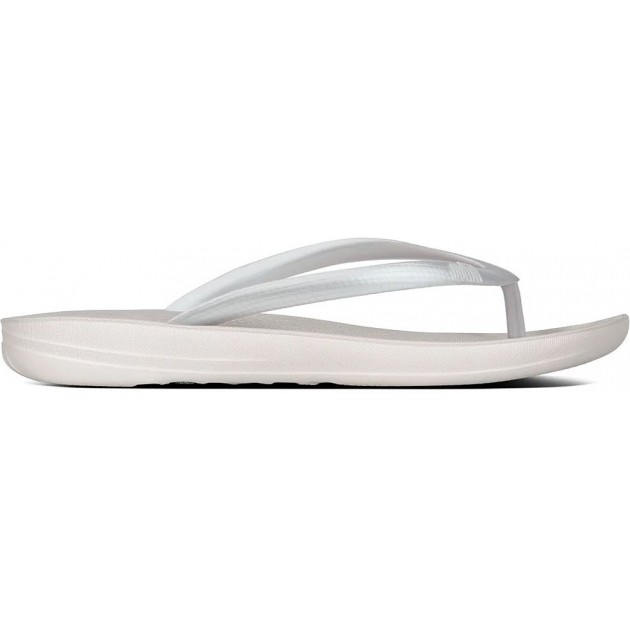 FITFLOP IQUSHION TONGS ERGONOMIQUES E54 SILVER FITFLOP IQUSHION TONGS ERGONOMIQUES E54 SILVER