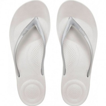 FITFLOP IQUSHION TONGS ERGONOMIQUES E54 SILVER