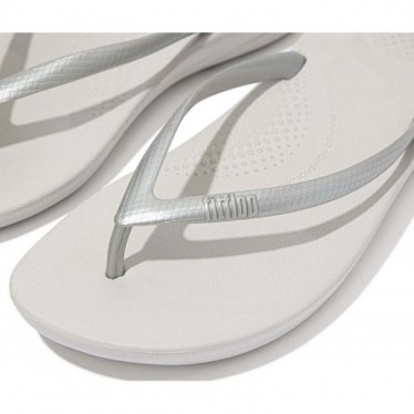 FITFLOP IQUSHION TONGS ERGONOMIQUES E54 SILVER