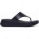 SANDALES FITFLOP FW4 F-MODE LTH PLATEFORME ORTEIL-PO MIDNIGHT_NAVY