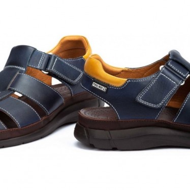 SANDALES PIKOLINOS DORÉES M3R-0068C1 BLUE