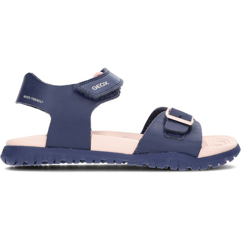 SANDALE GEOX FUSBETTO J35HQA NAVY