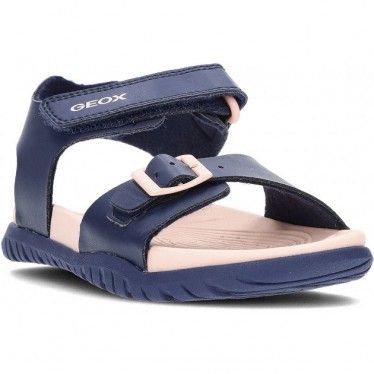 SANDALE GEOX FUSBETTO J35HQA NAVY