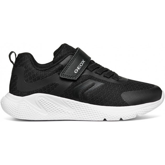 BASKETS GEOX SPRINTYE JUNIOR FILLE J45FWA BLACK_C9999 BASKETS GEOX SPRINTYE JUNIOR FILLE J45FWA BLACK_C9999
