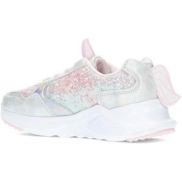 SNEAKER CONGUITOS LICORNE AVEC LUMIÈRE NV126109 WHITE_PINK