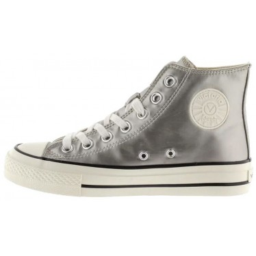 BOTTE VICTORIA TRIBE MÉTAL BRILLANT 1057103 PLATINO