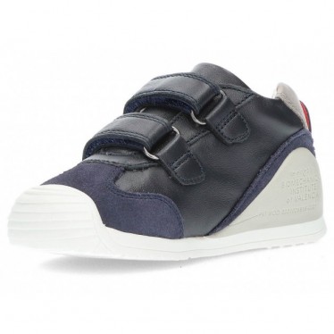 BASKETS BÉBÉ GARÇON BIOMÉCANIQUE 211127 NAVY