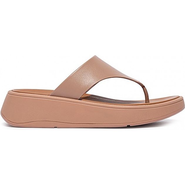 SANDALES FITFLOP FW4 F-MODE LTH PLATEFORME ORTEIL-PO BEIGE SANDALES FITFLOP FW4 F-MODE LTH PLATEFORME ORTEIL-PO BEIGE