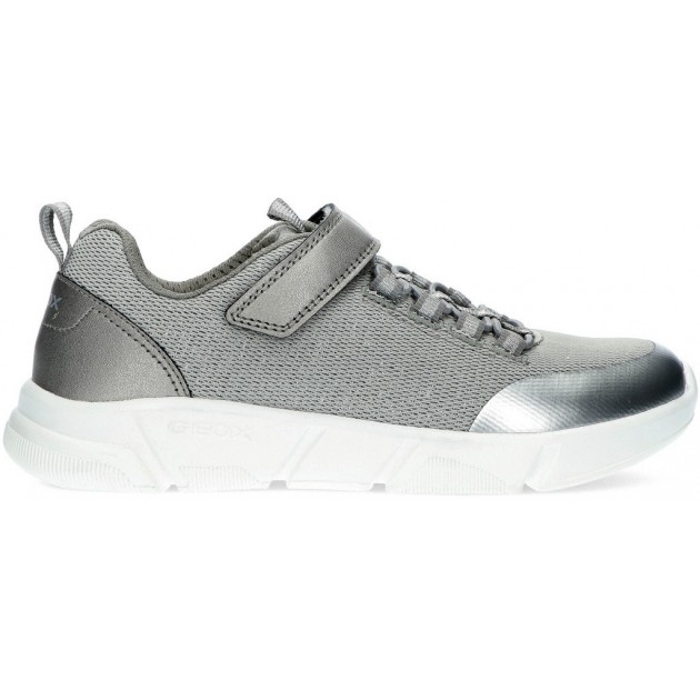 CHAUSSURES GEOX J ARIL J16DLB DK_SILVER CHAUSSURES GEOX J ARIL J16DLB DK_SILVER