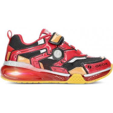 BASKETS GEOX IRON MAN J35FEC AVENGERS RED