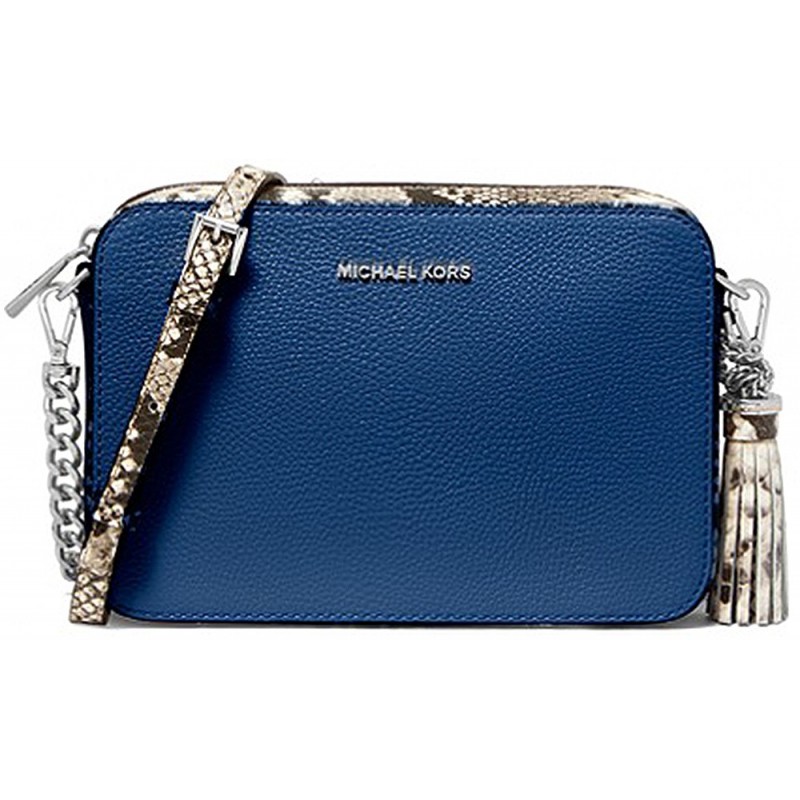 SAC À BANDOULIÈRE GINNY MICHAEL KORS BLUE