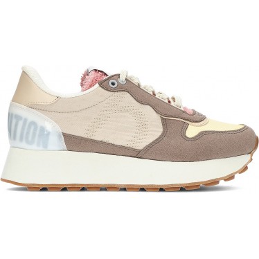 SNEAKER DUUO VEGAN D124059 RÉVOLUTION EMPATHIE TAUPE