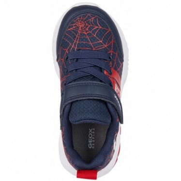 GEOX ASSISTE MARVEL J45DZD SPORTS NAVY_RED