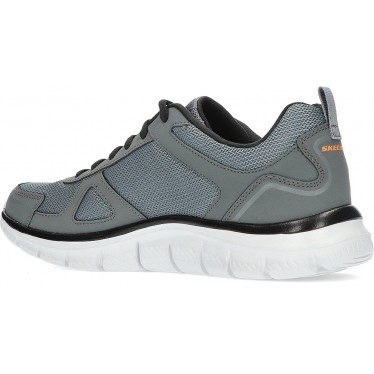 BASKETS SKECHERS TRACK 52631 CHARCOAL