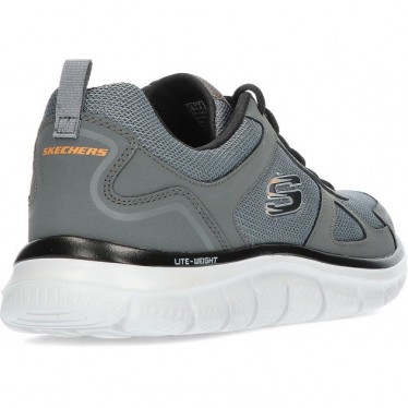 BASKETS SKECHERS TRACK 52631 CHARCOAL