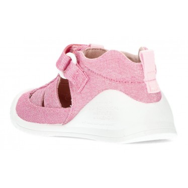 BIOMECANICS SANDALES EN TOILE BÉBÉ 212213 FUCSIA