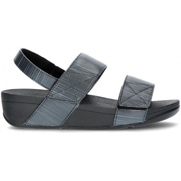 SANDALES EN GLITZ TEXTURÉES FITFLOP MINA BLACK