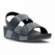 SANDALES EN GLITZ TEXTURÉES FITFLOP MINA BLACK