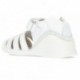 SANDALES FERMÉES BIOMÉCANIQUES 222143 WHITE