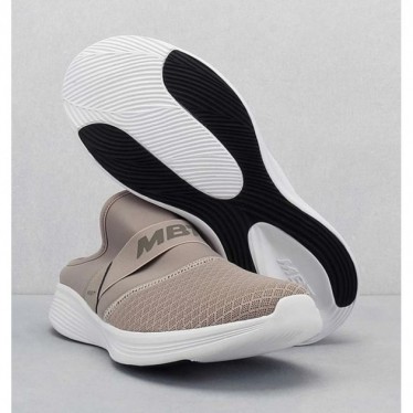 SNEAKERS SLIP ON MBT TAKA POUR FEMMES TAUPE