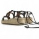 SANDALES MARIAMARE COTON 68253 BLACK