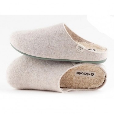 CHAUSSONS EN FEUTRE VICTORIA NORTH 1081100 BEIGE