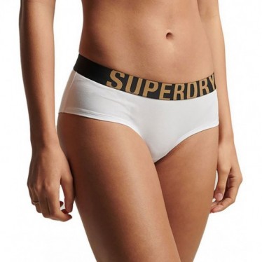 SUPERDRY CULOTTE W3110355A CULOTTE HIPSTER WHITE