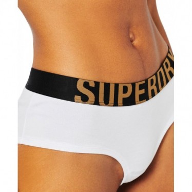 SUPERDRY CULOTTE W3110355A CULOTTE HIPSTER WHITE