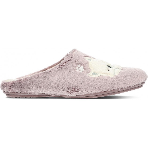 CHAUSSONS VULLADI 4601 HOME CHAT PETUNIA CHAUSSONS VULLADI 4601 HOME CHAT PETUNIA