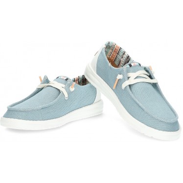 CHAUSSURES DUDE WENDY BOHO LIGHT_DENIM